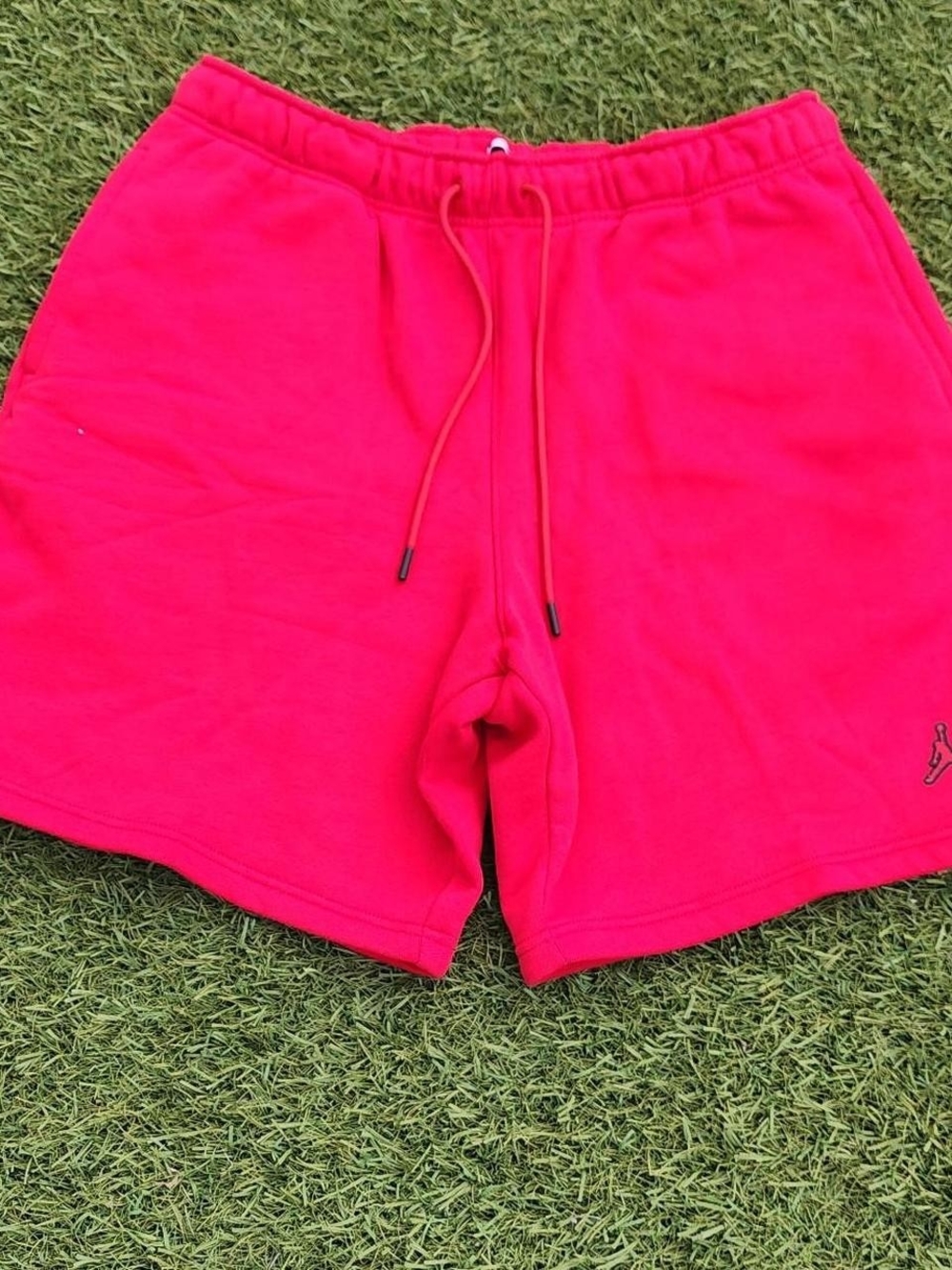 Men's Jordan Sweat Shorts - Bright Red